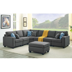 Playscape gray 4 piece deals left arm facing sectional